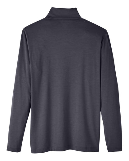 North End Men's JAQ Stretch Performance Snap-Neck Pullover NE400 #color_Carbon