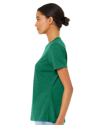 BELLA + CANVAS Women’s Relaxed Fit Triblend Tee 6413 #colormdl_Kelly Triblend