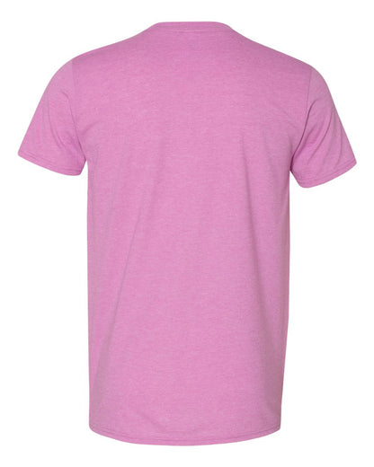 Gildan Unisex Softstyle® T-Shirt 64000 #color_Heather Radiant Orchid