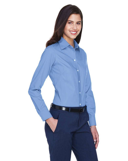 Devon & Jones Women's Crown Collection® Oxford Woven Dress Shirt D630W #colormdl_Light Blue