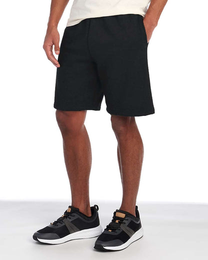 JERZEES Unisex Nublend® Fleece Shorts 978MPR #colormdl_Black
