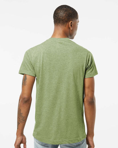 Tultex Poly-Rich T-Shirt 241 #colormdl_Heather Green