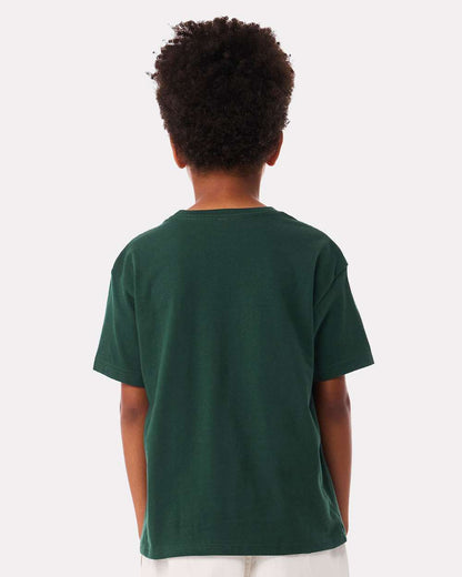 BELLA + CANVAS Youth 6oz. Heavyweight Tee 3010Y #colormdl_Forest