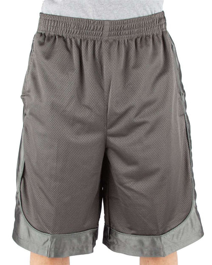 Shaka Wear Men's Mesh Shorts SHBMS #colormdl_Dark Grey