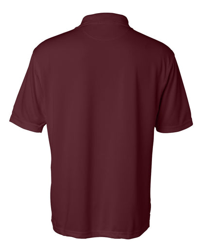 Sierra Pacific Men's Moisture Free Mesh Polo 0469 #color_Maroon