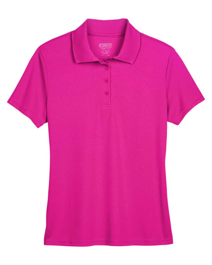 CORE365 Women's Origin Performance Piqué Polo 78181 #color_Bright Magenta