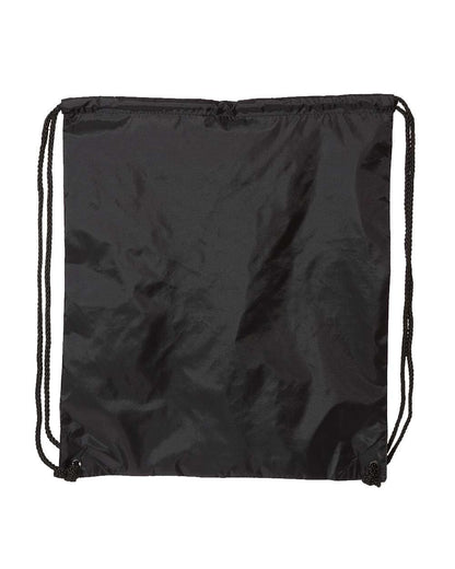 Liberty Bags Large Drawstring Pack with DUROcord 8882 #color_Black