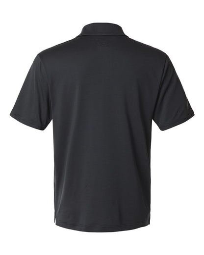 Under Armour Men's Playoff 3.0 Stripe Polo 1378676 #color_Black/ Pitch Grey