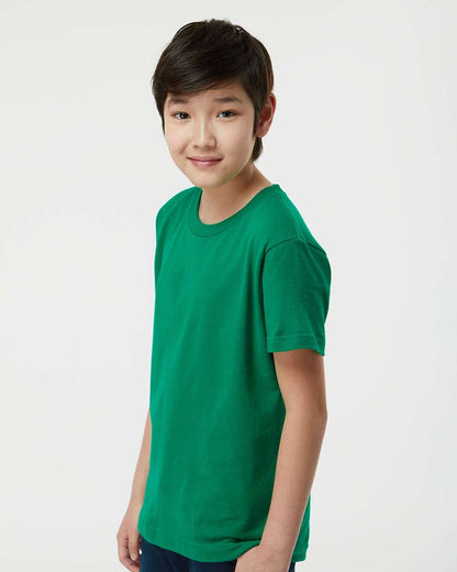 Tultex Youth Fine Jersey T-Shirt 235 #colormdl_Kelly Green