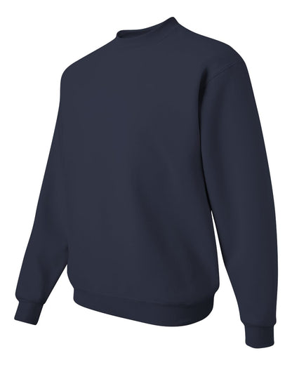 JERZEES Unisex NuBlend® Crewneck Sweatshirt 562MR #color_J. Navy