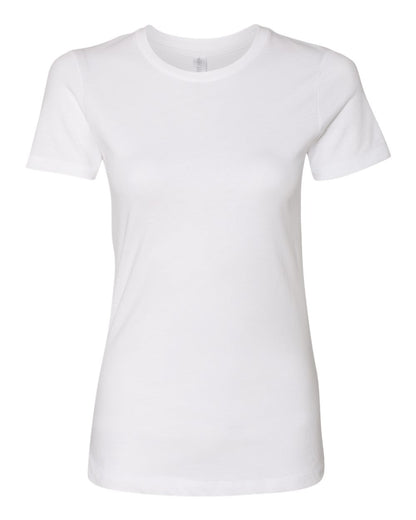 Next Level Women’s Cotton T-Shirt 3900 #color_White