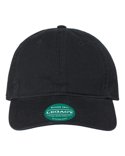 LEGACY Relaxed Twill Dad Hat EZA #color_Black