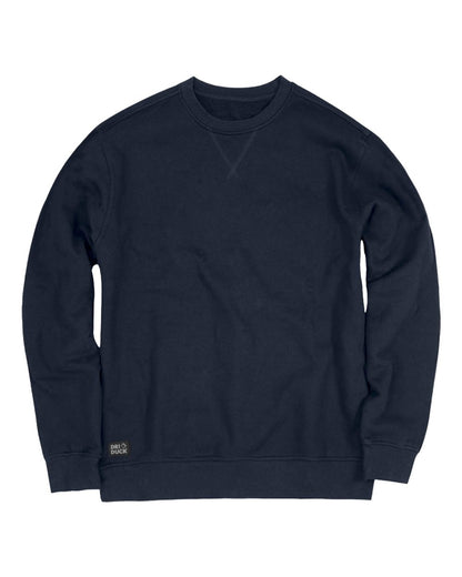 DRI DUCK Men's Granite Crewneck Pullover 7202 #color_Navy