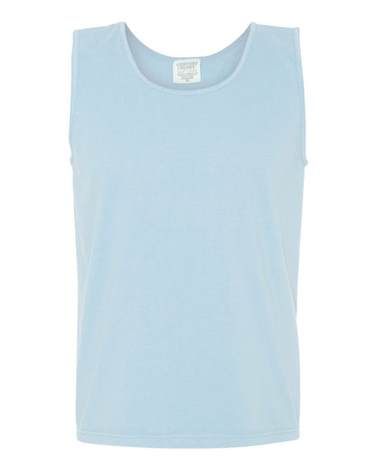Comfort Colors Unisex Garment-Dyed Heavyweight Tank Top 9360 #color_Chambray
