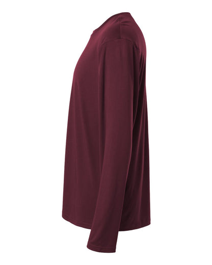 AllPro Unisex Pro-Lock Performance Long Sleeve T-Shirt 48400 #color_Maroon
