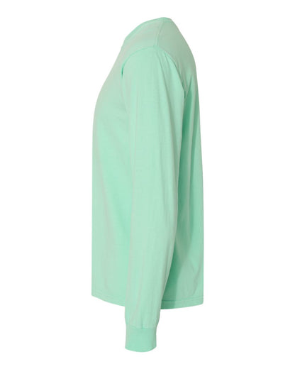 Comfort Colors Unisex Garment-Dyed Heavyweight Long Sleeve T-Shirt 6014 #color_Island Reef