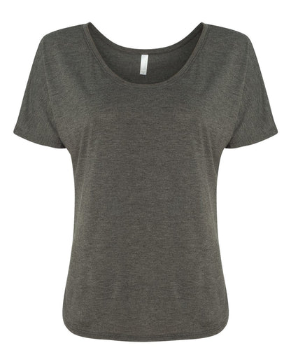 BELLA + CANVAS Women’s Slouchy Tee 8816 #color_Dark Grey Heather