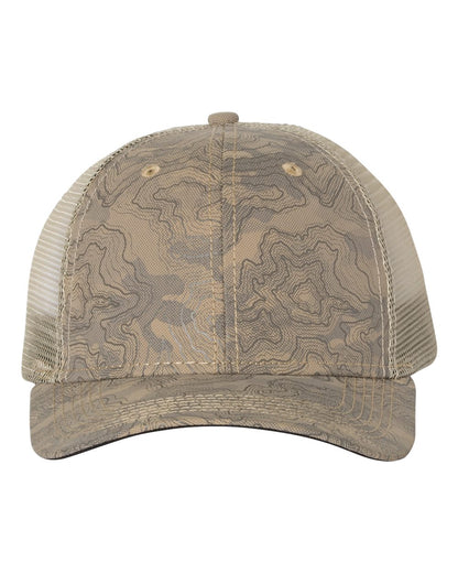 DRI DUCK Territory Trucker Cap 3458 #color_Khaki