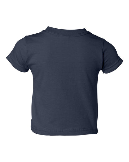Rabbit Skins Toddler Cotton Jersey Tee 3301T #color_Navy