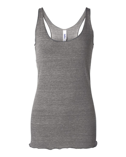 BELLA + CANVAS Women's Triblend Racerback Tank 8430 #color_Grey Triblend