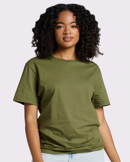 JERZEES Premium Cotton T-Shirt 570MR #colormdl_Olive Oil