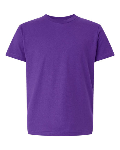 Tultex Youth Fine Jersey T-Shirt 235 #color_Purple