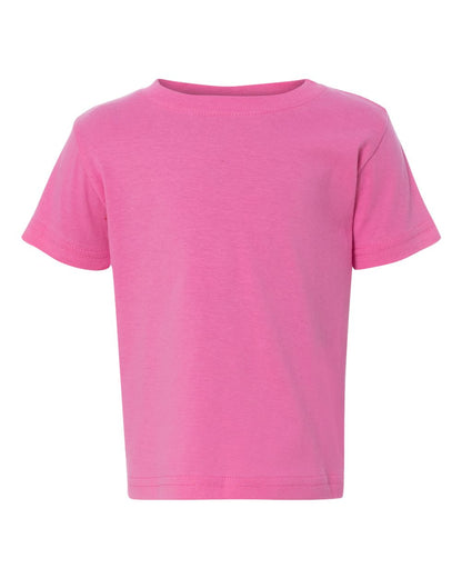 Rabbit Skins Infant Fine Jersey Tee 3322 #color_Raspberry