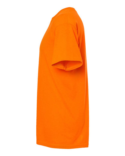 M&O Men's Gold Soft Touch T-Shirt 4800 #color_Safety Orange