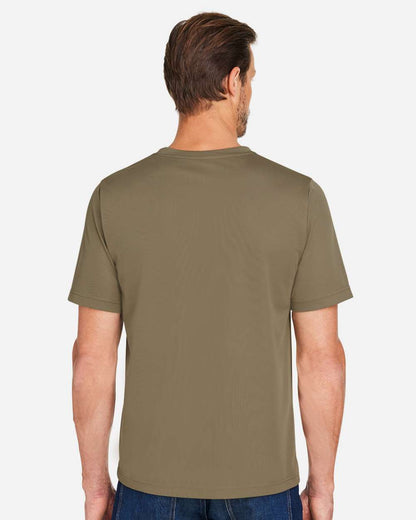 Harriton Unisex Charge Snag and Soil Protect T-Shirt M118 #colormdl_Coyote Brown