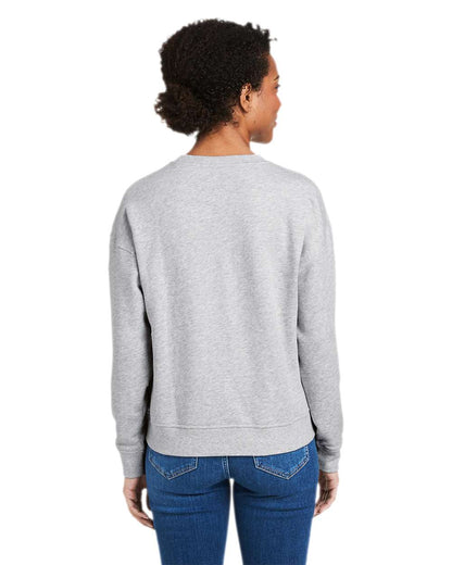 vineyard vines Women's Garment-Dyed Crewneck Sweatshirt K002794 #colormdl_Grey Heather