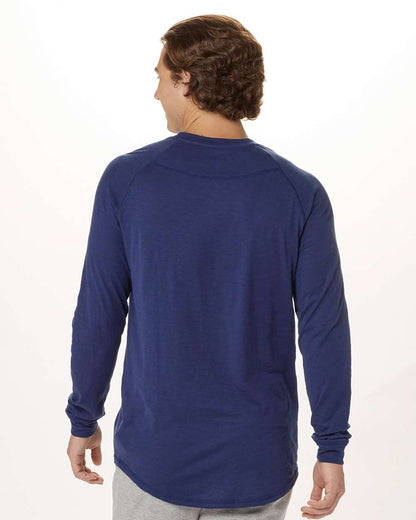 Boxercraft Henley Long Sleeve T-Shirt BM3101 #colormdl_Navy