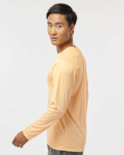 Paragon Unisex Long Islander Performance Long Sleeve T-Shirt 210 #colormdl_Peach