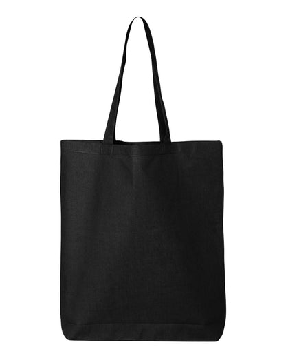Q-Tees 12L Economical Tote QTBG #color_Black