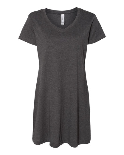 LAT Women's Fine Jersey V-Neck Coverup 3522 #color_Vintage Smoke