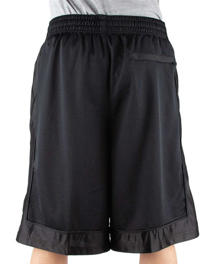 Shaka Wear Men's Mesh Shorts SHBMS #colormdl_Black