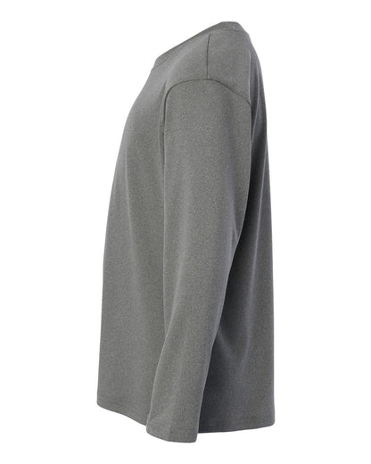 AllPro Youth Pro-Lock Performance Long Sleeve T-Shirt 48400Y #color_Heather Granite
