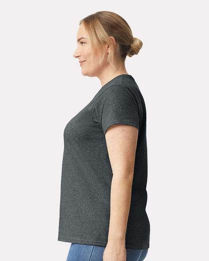 Gildan Women's Ultra Cotton® T-Shirt 2000L #colormdl_Dark Heather