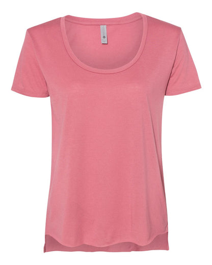 Next Level Women's Festival Scoop Neck T-Shirt 5030 #color_Smoked Paprika