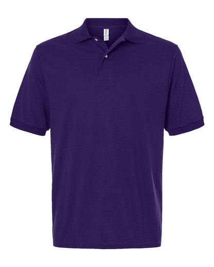 JERZEES Men's Dri-Power® Polo 437R #color_Deep Purple