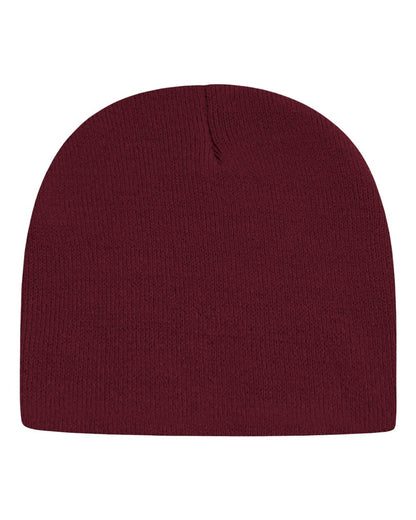 CAP AMERICA USA-Made 8 1/2" Beanie TKN28 #color_Maroon