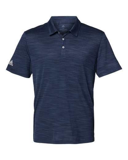 Adidas Men's Mélange Polo A402 #color_Collegiate Navy Melange