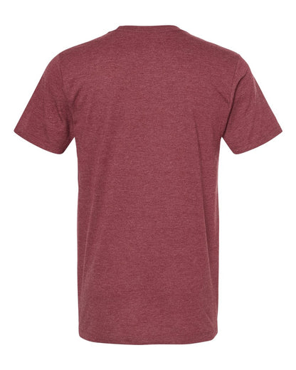 Tultex Premium Cotton Blend T-Shirt 541 #color_Burgundy Heather