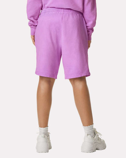 Comfort Colors Garment-Dyed Lightweight Fleece Sweat Shorts 1468 #colormdl_Neon Violet