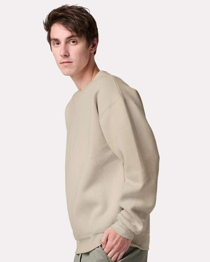 JERZEES Unisex Rugged Crewneck Sweatshirt C12MR #colormdl_Putty