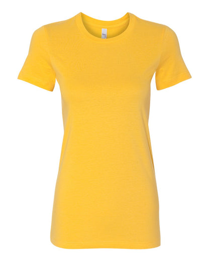 BELLA + CANVAS Women's Slim Fit Tee 6004 #color_Gold