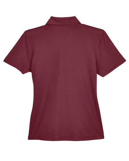 CORE365 Women's Origin Performance Piqué Polo with Pocket 78181P #color_Burgundy