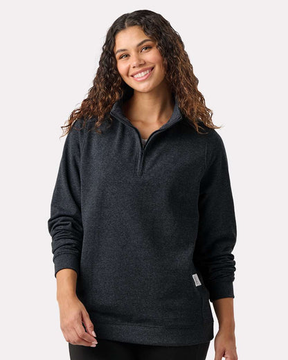 Recover Unisex Quarter-Zip Pullover RC1096 #colormdl_Charcoal