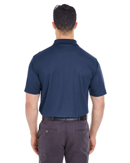 UltraClub Men's Tall Cool & Dry Mesh Piqué Polo 8210T #colormdl_Navy