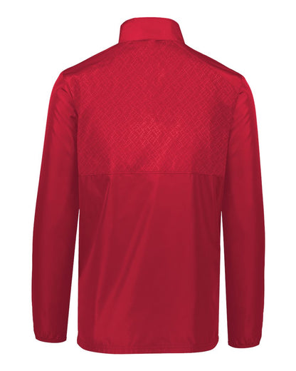 Holloway Men's SeriesX Quarter-Zip Pullover 229533 #color_Scarlet