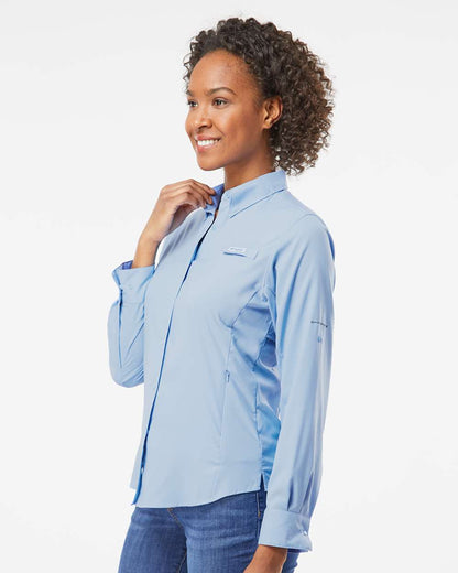 Columbia Women's PFG Tamiami™ II Long Sleeve Shirt 212465 #colormdl_Sail